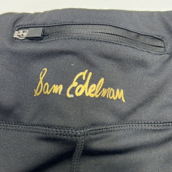 SAM EDELMAN Woman’s Black Capri Work out Legging Sz S - Picture 5 of 10
